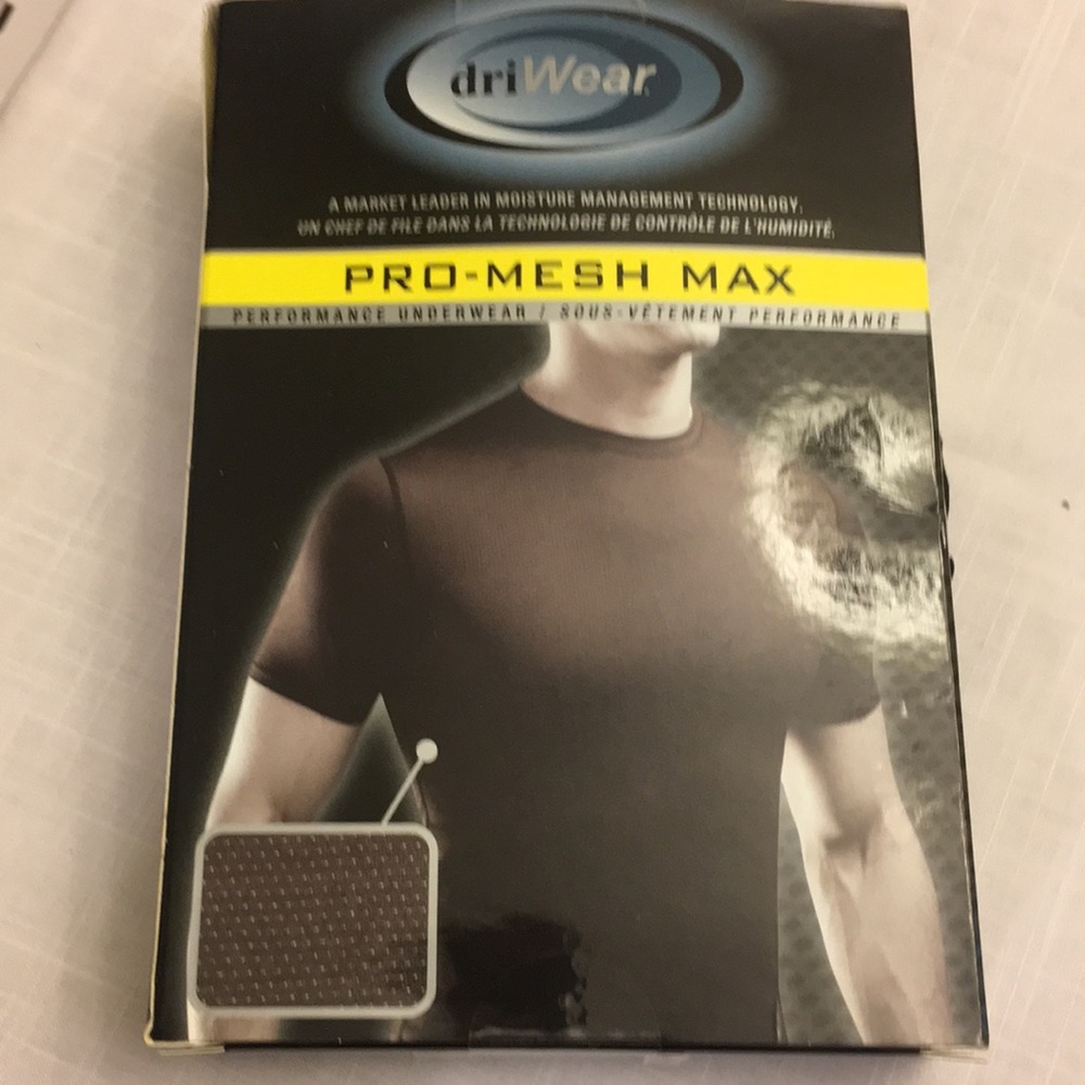 2 DriWear pro-mesh wicking T-shirt